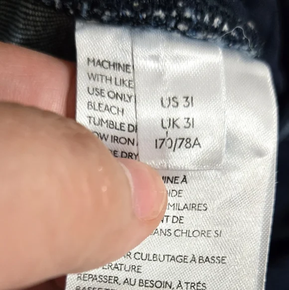 Pilcro and the Letterpress Boyfriend Slim Women's Denim Shorts Size 31 - Picture 7 of 12